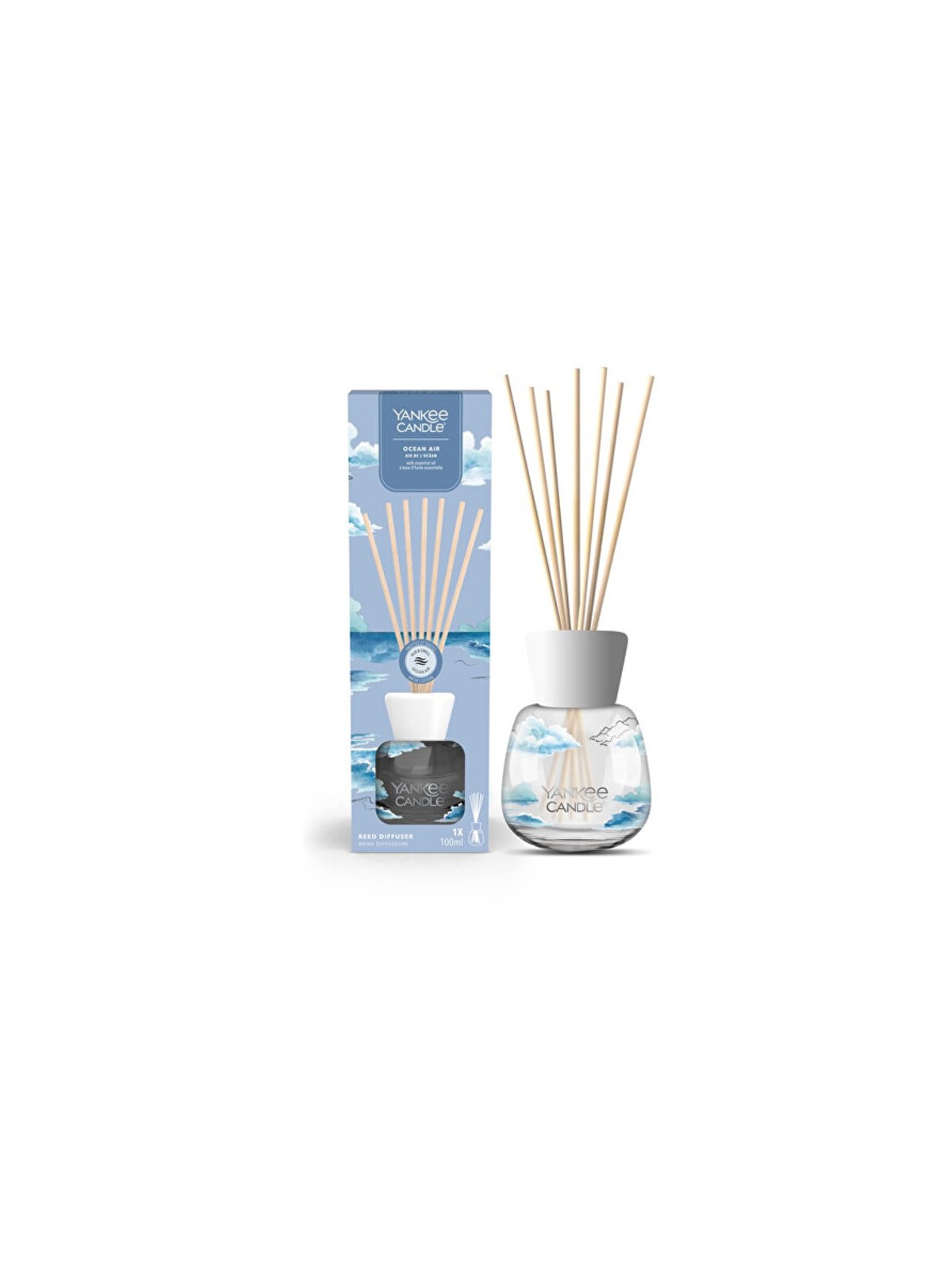Diffusore a bastoncini Yankee Candle Signature Ocean Air 100 ml unisex