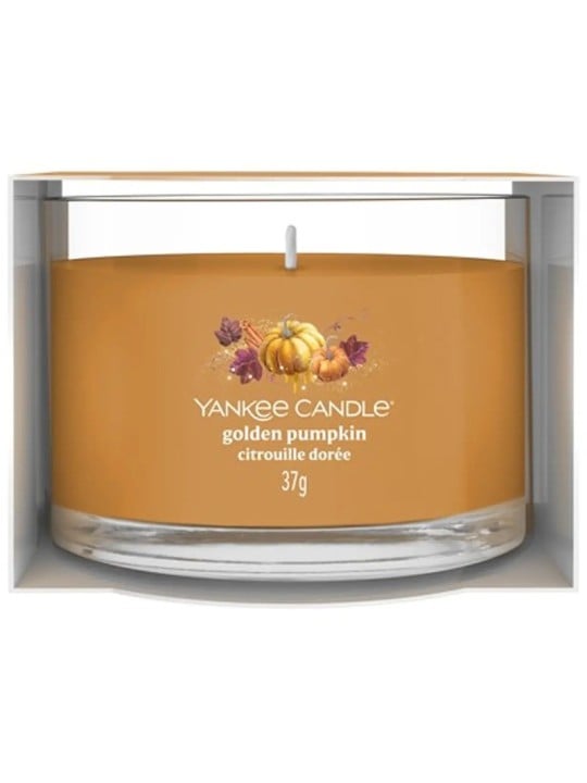 Candela votiva Yankee Candle Golden Pumpkin in vetro, 37,0 g, unisex