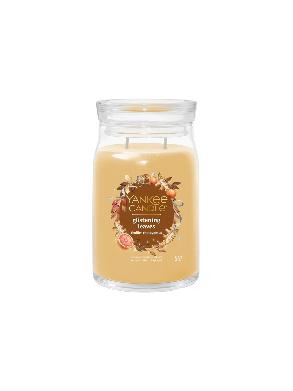 Candela profumata Yankee Candle Glistening Leaves Signature - 567,0 g unisex