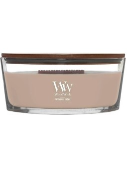 WoodWick Patchouli Crème Lo? (crema di patchouli) - Candela profumata 453,6 g unisex