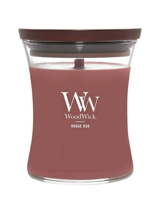 WoodWick Rouge Oud Vza ( r?ov oud ) - Candela profumata 609,5 g unisex