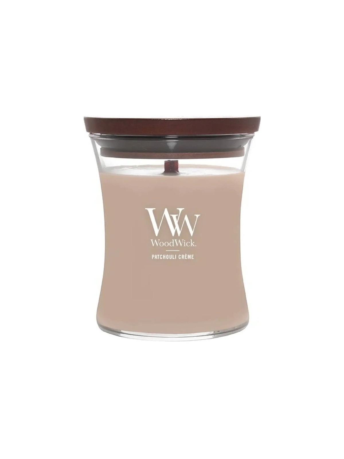 WoodWick Patchouli Crème Vza (crema al patchouli) - Candela profumata 275,0 g unisex