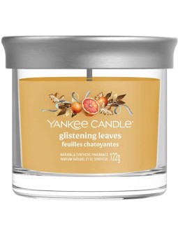 Candela profumata Yankee Candle Golden Pumpkin Signature Tumbler (fondo dorato?) - 122,0 g unisex