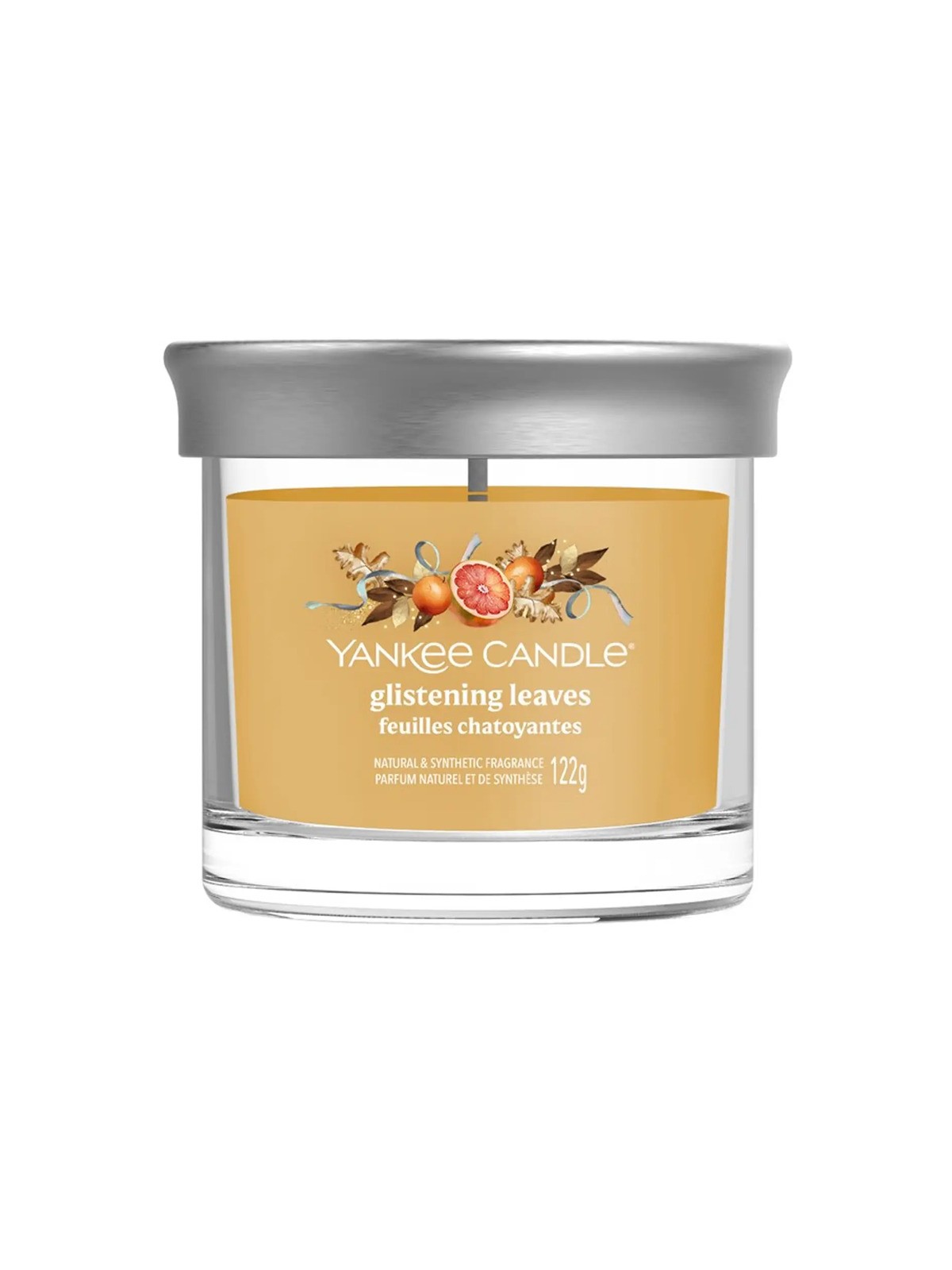 Candela profumata Yankee Candle Golden Pumpkin Signature Tumbler (fondo dorato?) - 122,0 g unisex