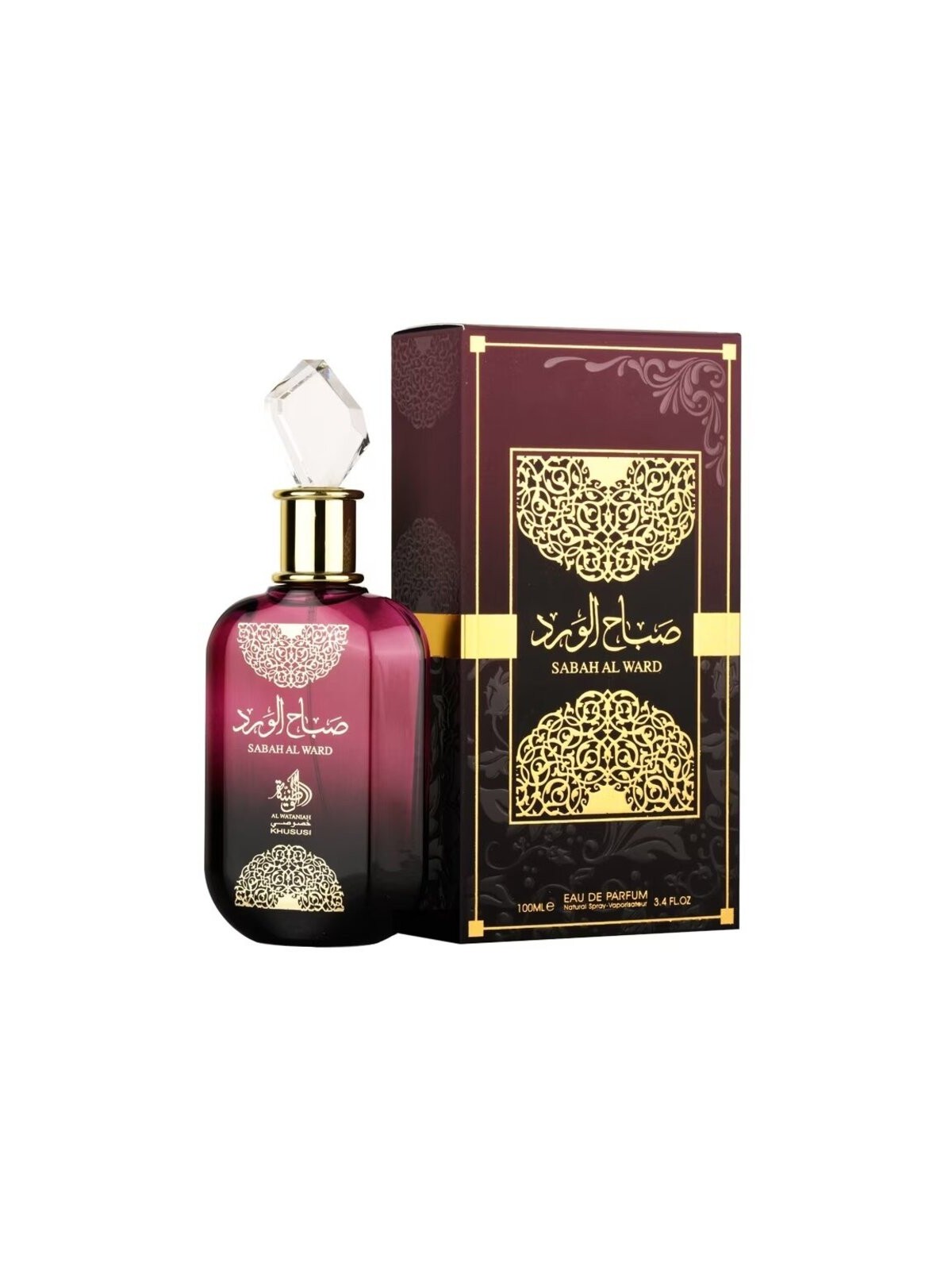Al Wataniah Sabah Al Ward eau de parfum 100ml donna