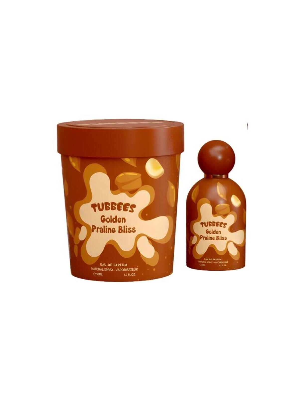 Tubbees Golden Praline Bliss eau de parfum 50ml unisex