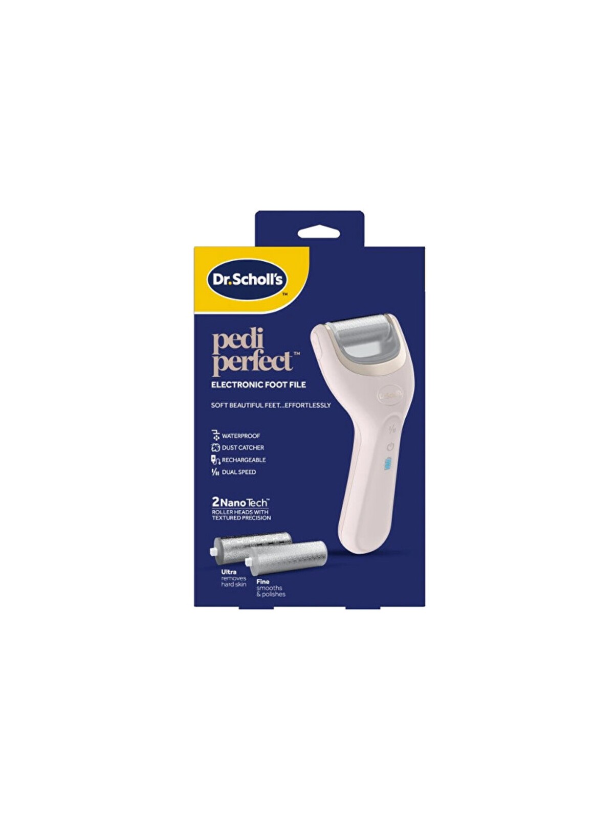 Scholl Pedi Perfect File Elettronica per Piedi - File elettronica per piedi donna