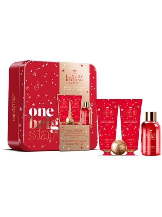 Set regalo Luxury Bathing Company in latta (Pralinka e Vanilka) donna