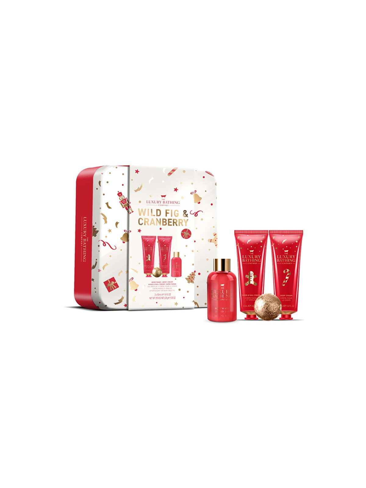 Set regalo per il bagno The Luxury Bathing Company (Fk e Cranberry) donna