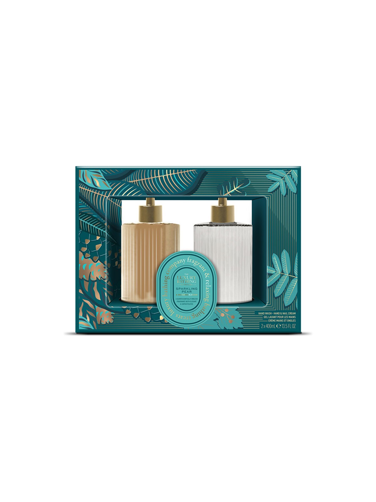 Set regalo per la cura delle mani The Luxury Bathing Company (Rhuka e fiore di nettarina) donna