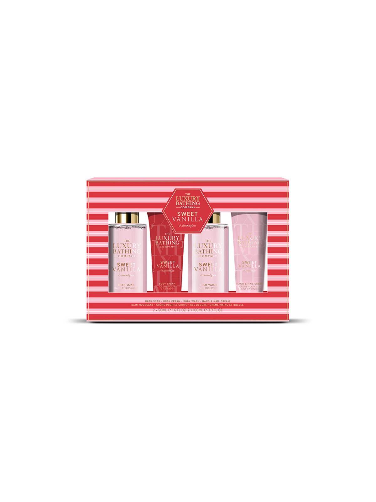 Set regalo per la cura del corpo Luxury Bathing Company (Vaniglia e Mandorla) donna