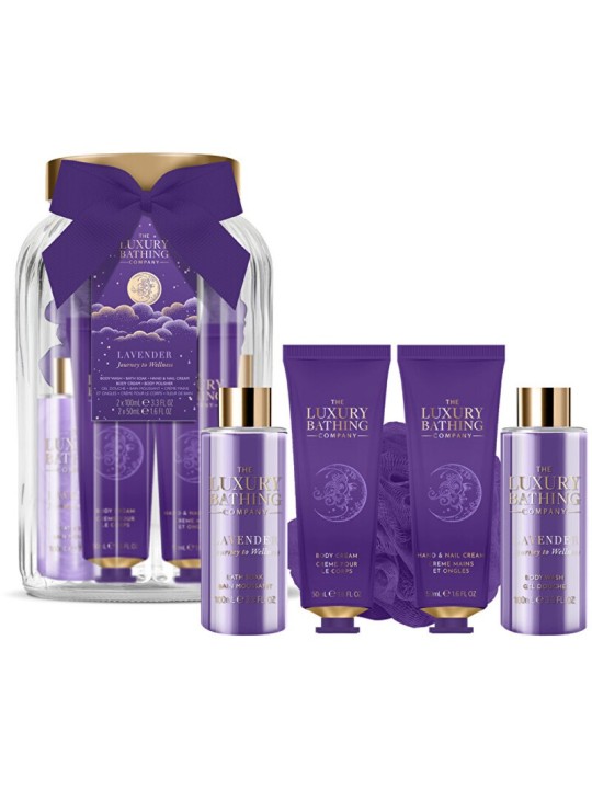 Set regalo per la cura del corpo The Luxury Bathing Company in vetro (Lavanda) donna
