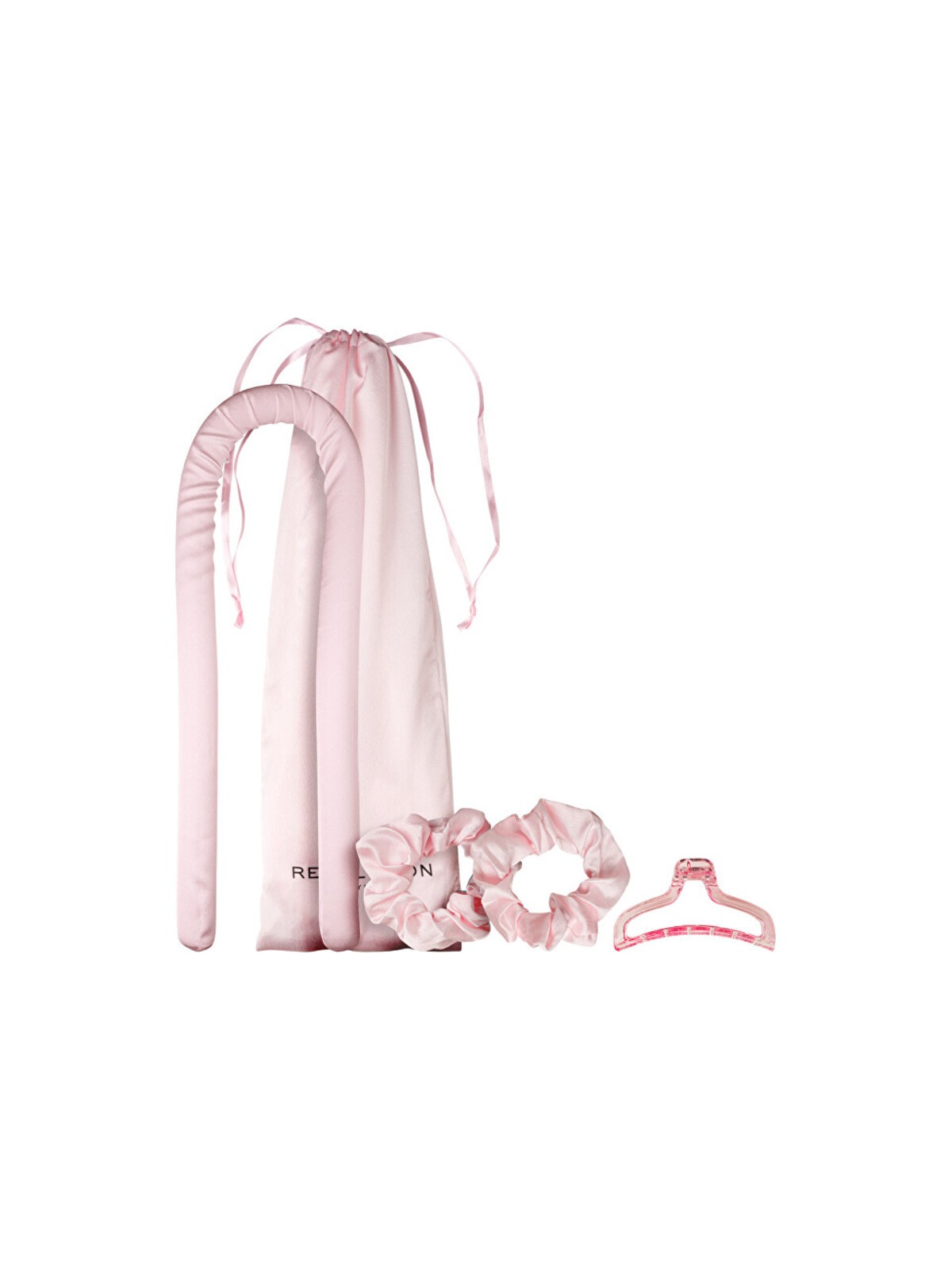 Makeup Revolution Curl Enhance Satin Curling Ribbon Pink - Kit per capelli ricci? Donna