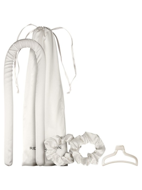 Makeup Revolution Curl Enhance Satin Curling Ribbon Ivory - Set per capelli ricci? Donna