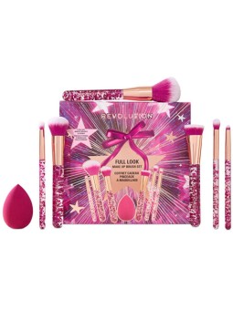 Set regalo di pennelli per il trucco completo Makeup Revolution Beauty Full Look - Set regalo donna