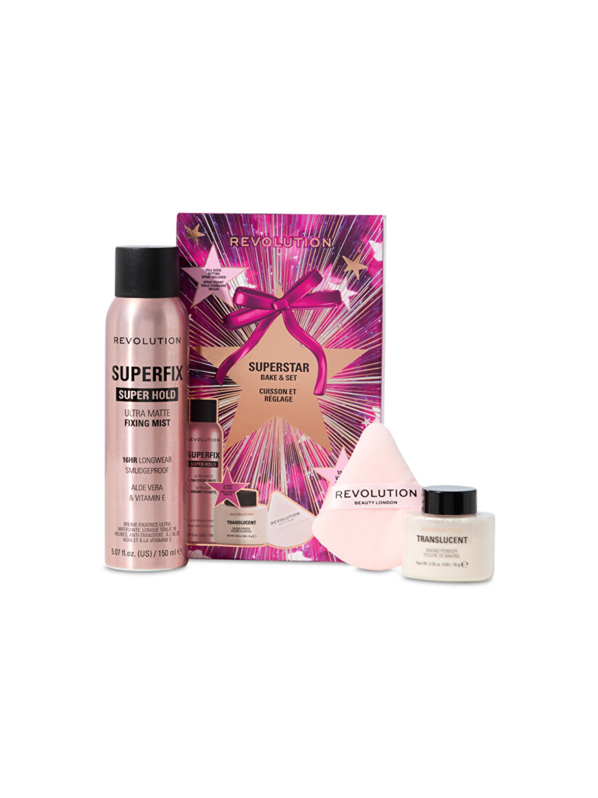 Set regalo Makeup Revolution Superstar Bake & Set - Set da donna