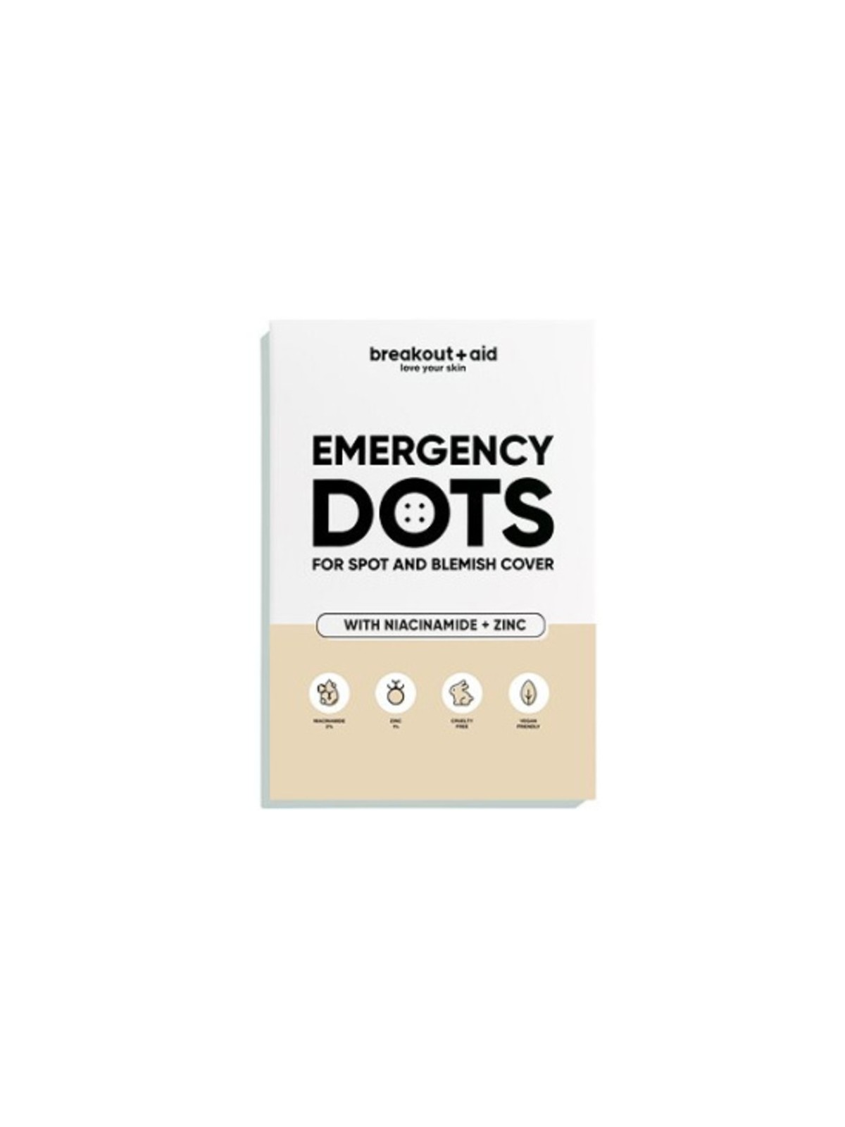 Breakout+aid Emergency Dots 72 pezzi unisex