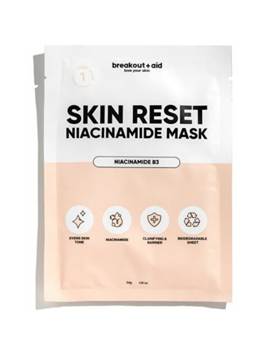 Maschera lenitiva alla niacinamide Breakout+aid 34.0g donna