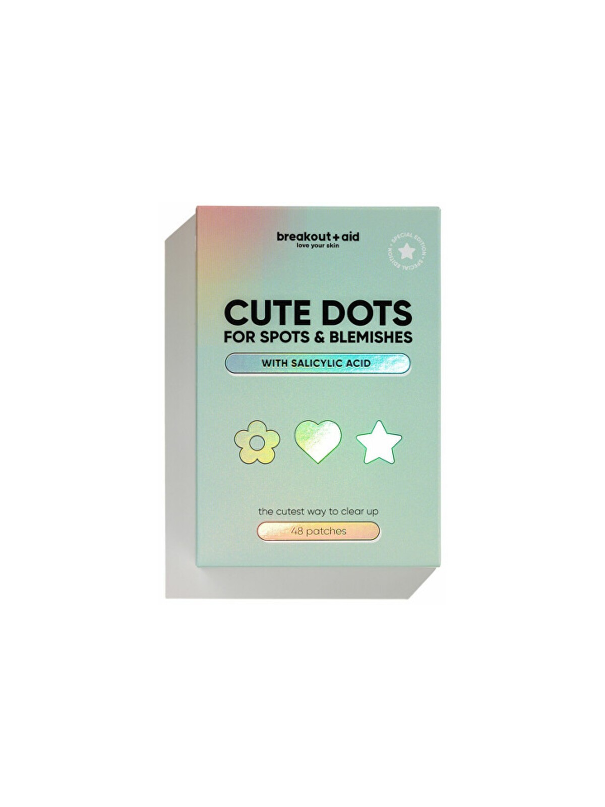 Breakout+aid Cute Dots - Cerotti per acne localizzata (48 pezzi) donna