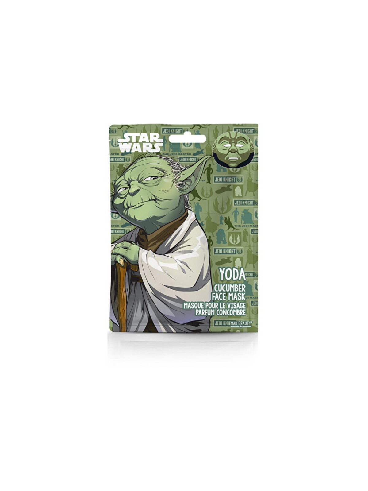 Maschera in tessuto Mad Beauty Yoda Star Wars - Maschera in tessuto 25ml donna