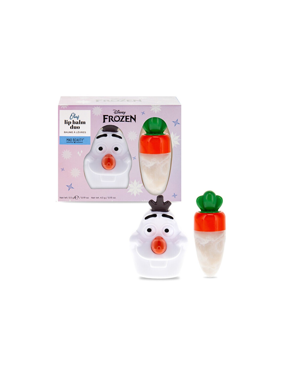 Set per la cura delle labbra Mad Beauty Frozen - Set regalo per la cura delle labbra Donna