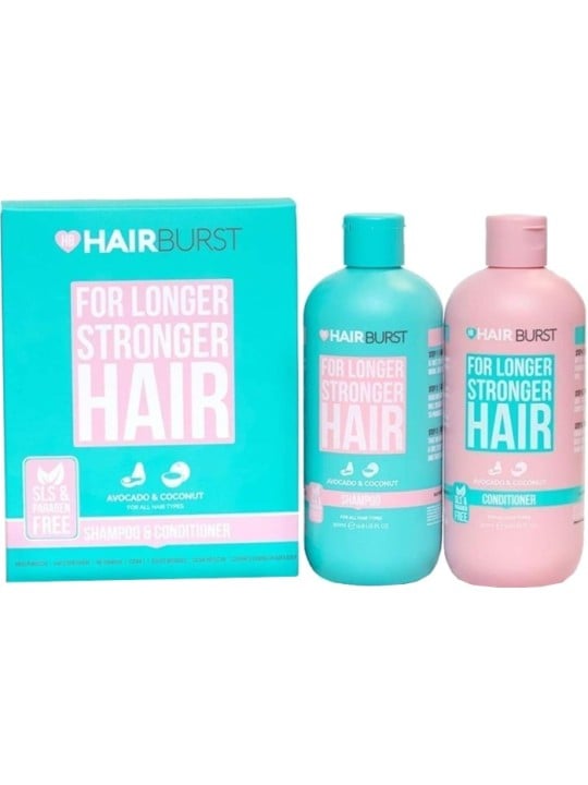Set per capelli più lunghi e forti Hairburst - Set regalo per la cura dei capelli Donna