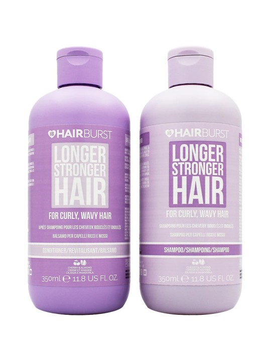 Set per capelli ricci più lunghi e forti Hairburst - Set per arricciare i capelli 700ml donna