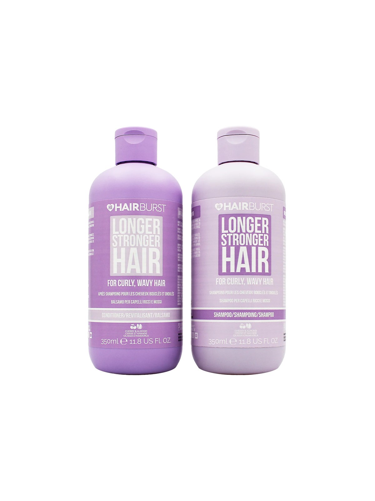 Set per capelli ricci più lunghi e forti Hairburst - Set per arricciare i capelli 700ml donna