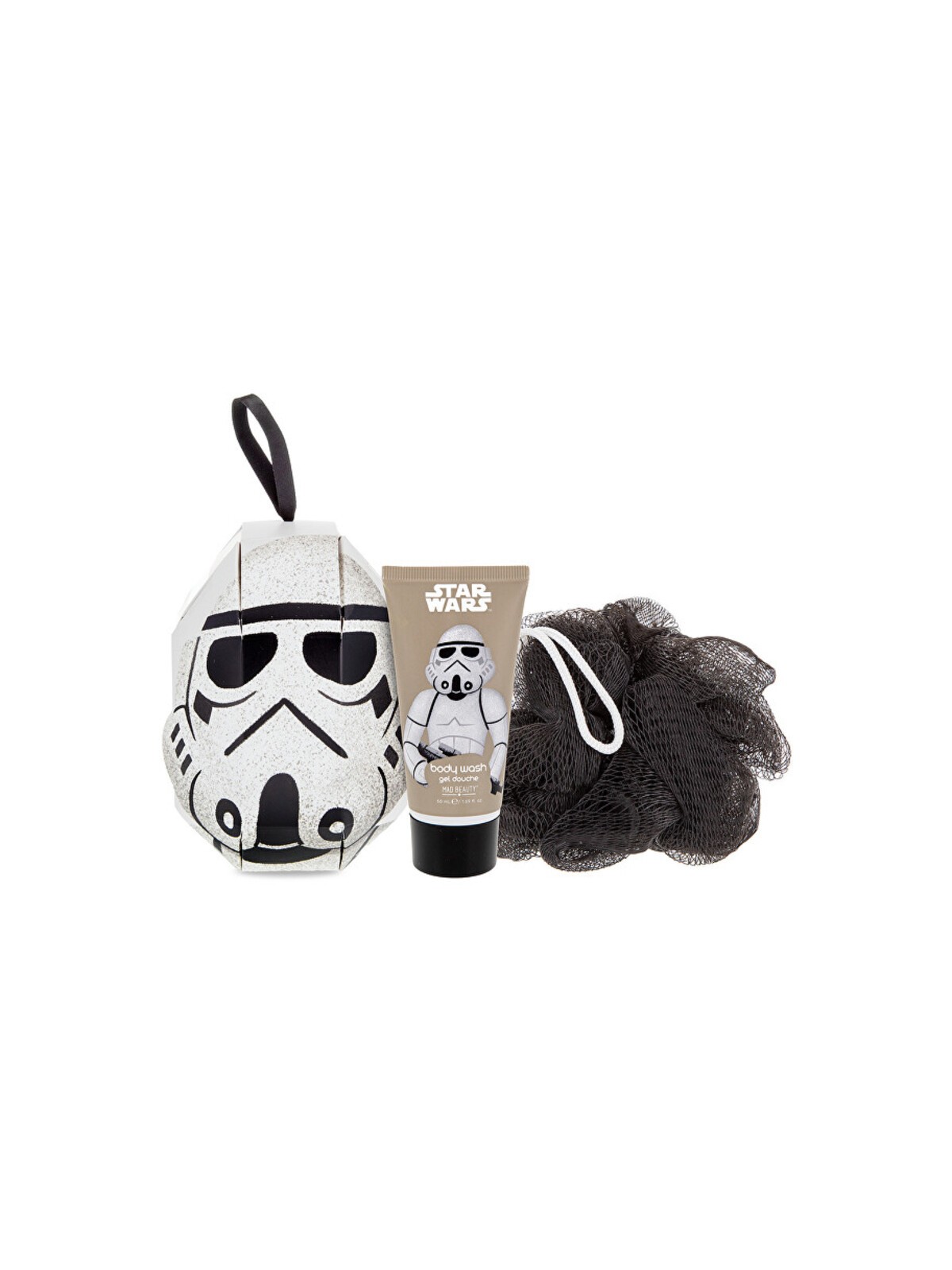 Set regalo da bagno Care Donna "Stormtrooper di Mad Beauty" - Set regalo Star Wars Lato Oscuro - Set da bagno Care Donna