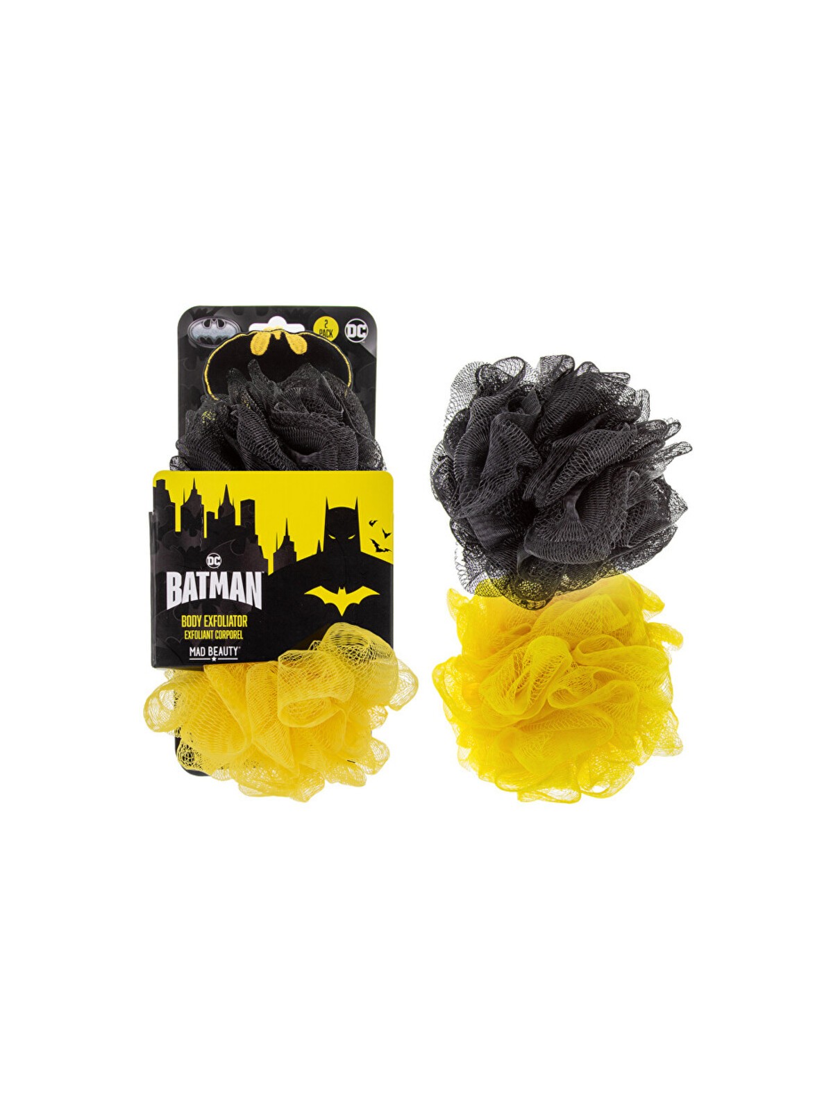 Set regalo Mad Beauty Batman Body Exfoliator per donna