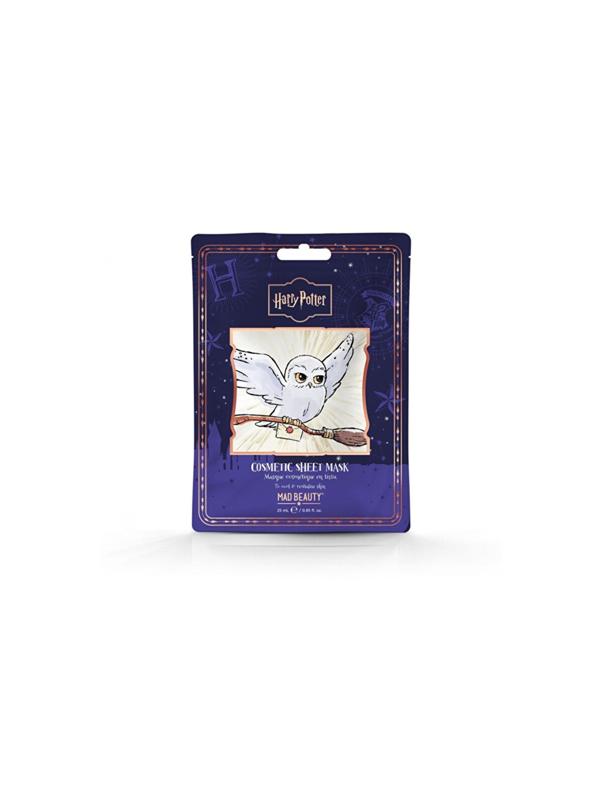 Maschera in tessuto Mad Beauty Hedwig Harry Potter - Maschera in tessuto 25ml donna