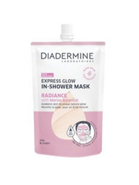 Diadermine Express Glow In-Shower Mask Radiance - Maschera viso 50ml donna