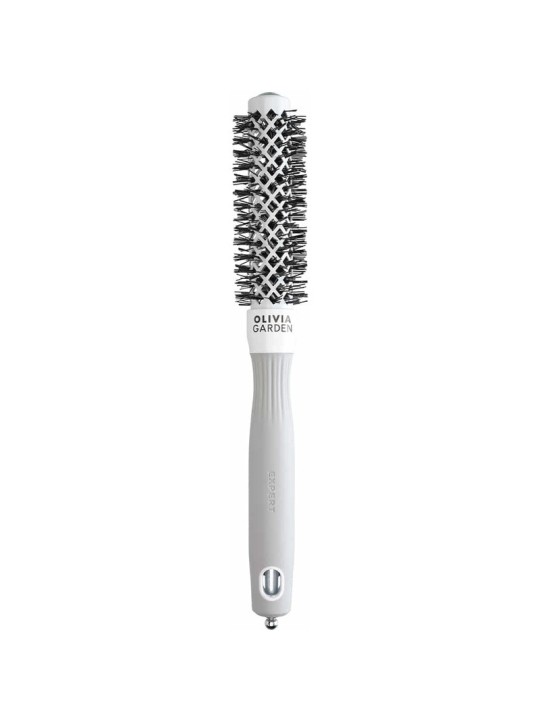 Olivia Garden Expert Blowout Shine Round Brush White & Gray ( 20 mm ) - Kart? per capelli 0ml donna