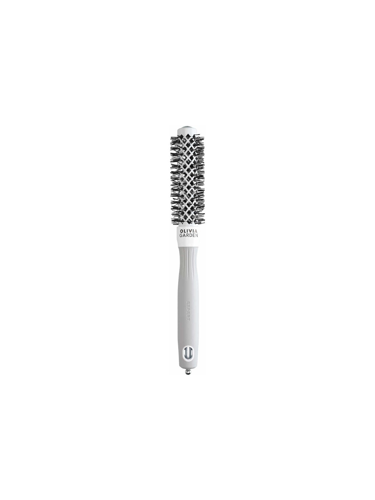 Olivia Garden Expert Blowout Shine Round Brush White & Gray ( 20 mm ) - Kart? per capelli 0ml donna