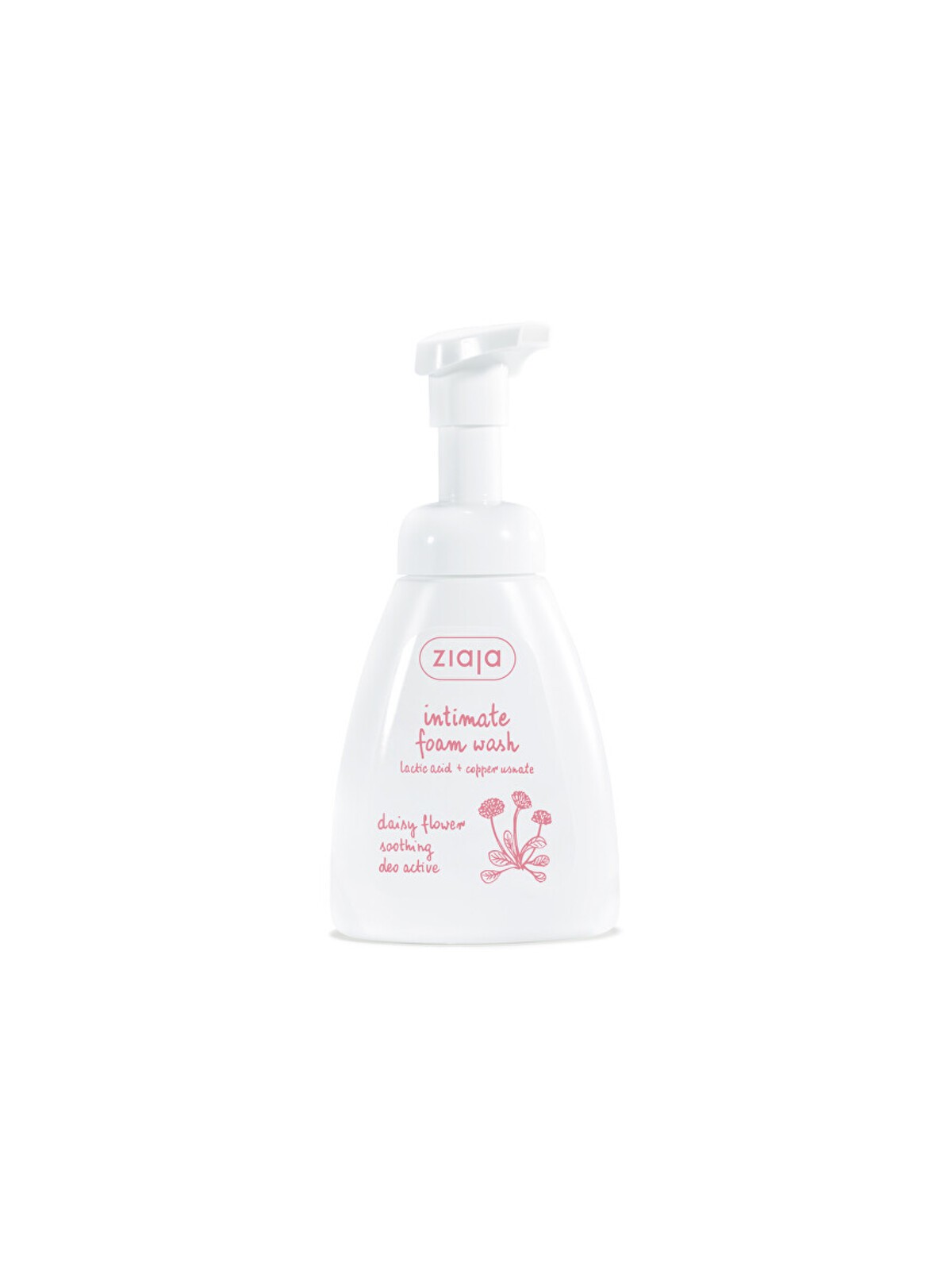 Ziaja Intimate Foam Wash Daisy - Schiuma detergente per l'igiene intima 250ml donna