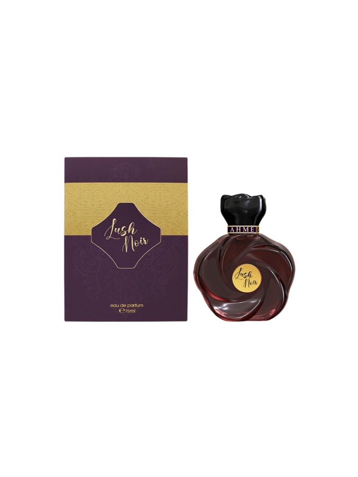 Ahmed Al Maghribi Lush Noir eau de parfum 75ml donna