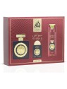 Lattafa Perfumes Nebras Set regalo eau de parfum 100ml, deospray 200ml ed eau de parfum 20ml unisex