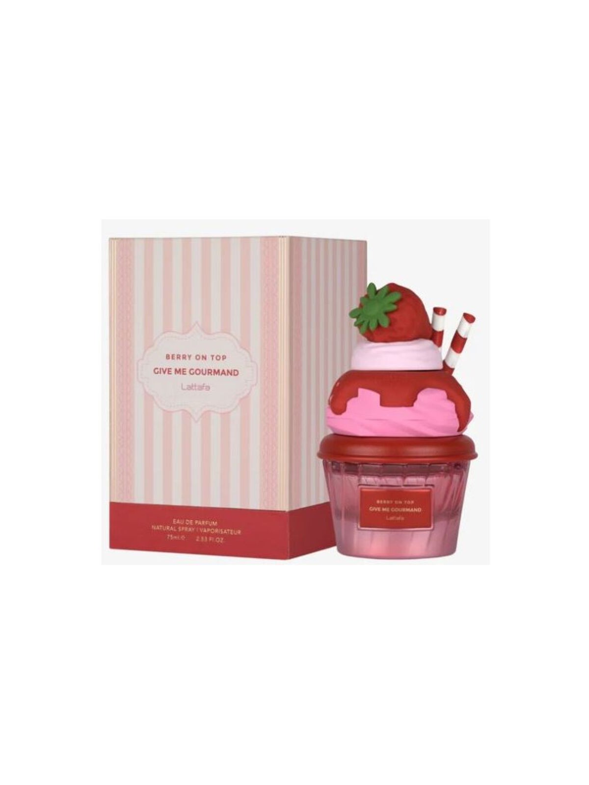 Lattafa Perfumes Give Me Gourmand Berry On Top eau de parfum 75ml unisex