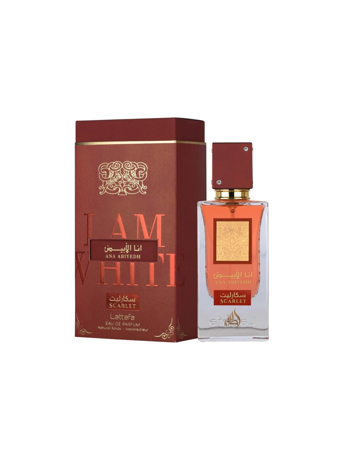 Lattafa Perfumes Ana Abiyedh Scarlet eau de parfum 60ml unisex