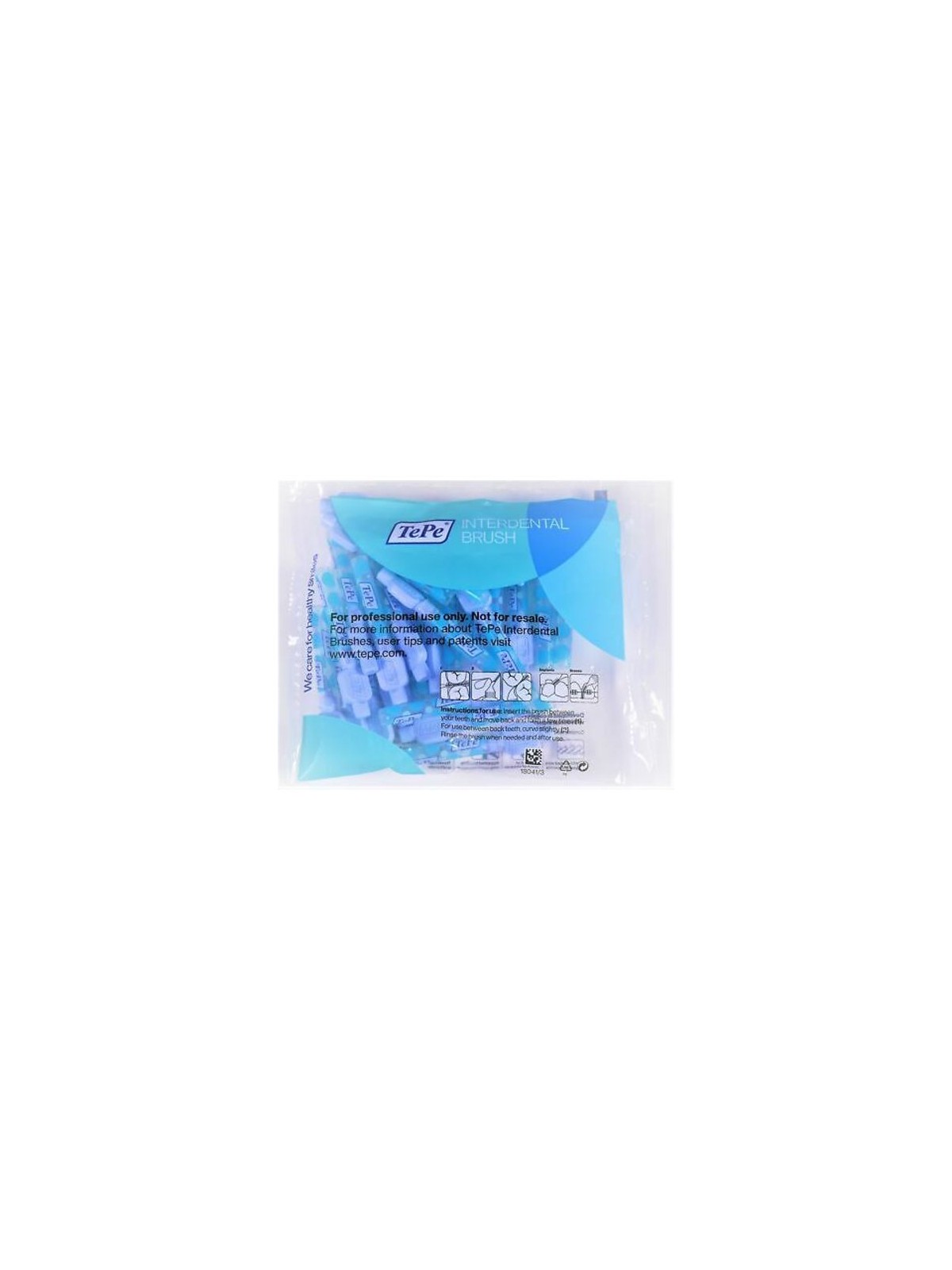 TePe Spazzolini interdentali extra morbidi (0,6 mm blu 25 pezzi) - Spazzolini interdentali finissimi donna