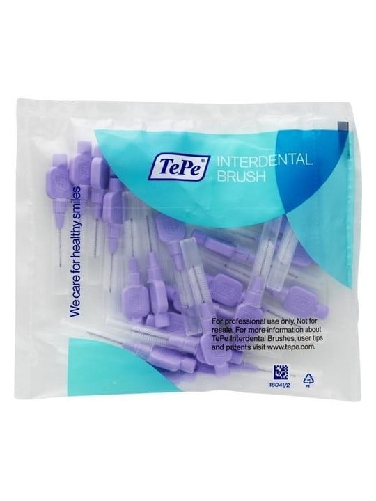 TePe Spazzolino Interdentale Extra Morbido (1,1 mm viola 25 pezzi) - Spazzolini Interdentali donna