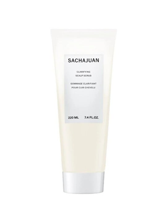 Sachajuan Clarifying Scalp Scrub - peeling detergente per il cuoio capelluto 220ml donna
