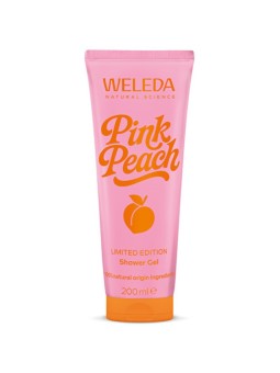 Weleda Pink Peach Shower Gel - Gel doccia 200ml donna
