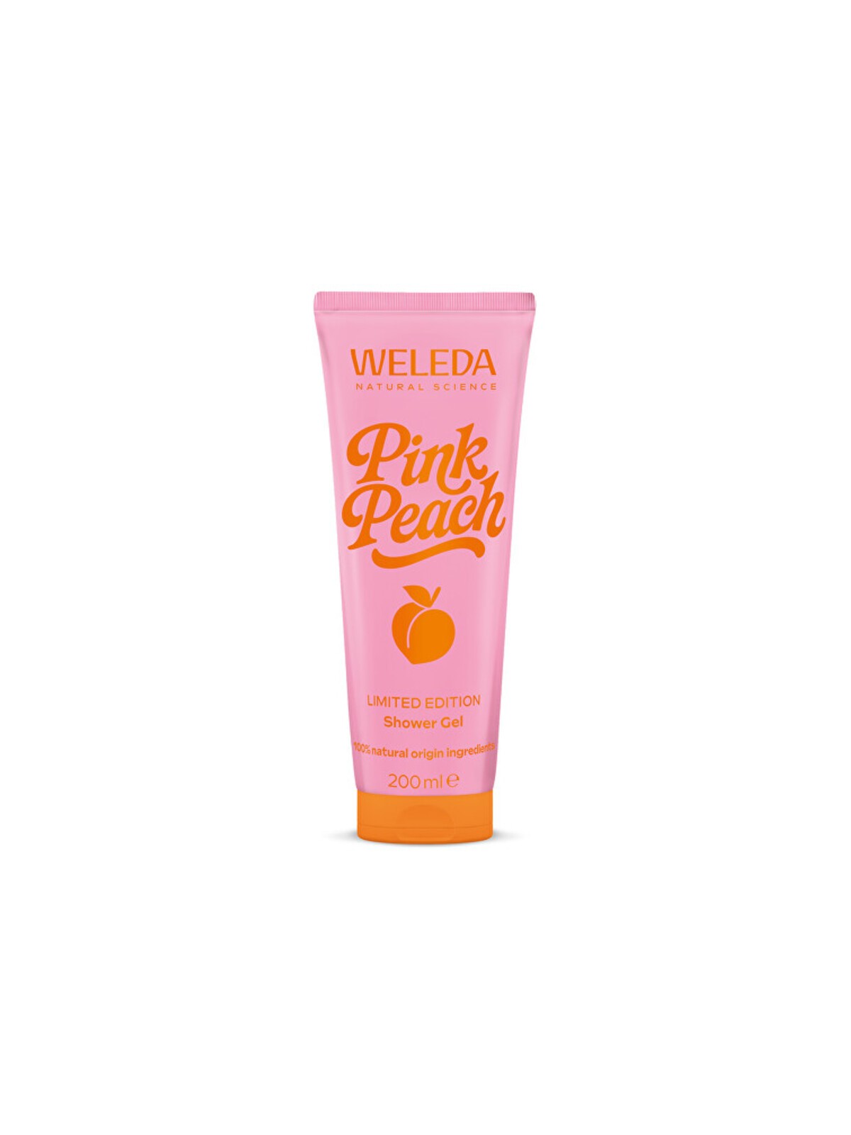 Weleda Pink Peach Shower Gel - Gel doccia 200ml donna