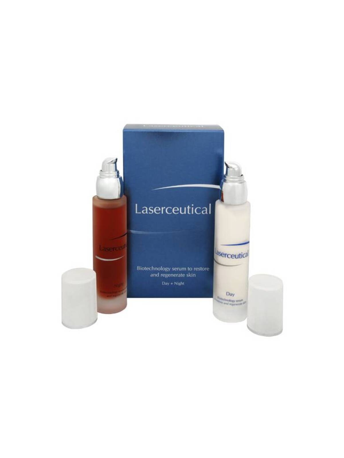 Herb Pharma Laserceutical - Siero biotecnologico per il rinnovamento e la rigenerazione della pelle 2x50ml unisex