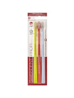 Swissdent Whitening Soft Locarno (2 + 1) - Spazzolino da denti donna