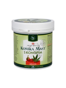 Herbamedicus Unguento Equino Riscaldante alla Cannabis 250ml Unisex