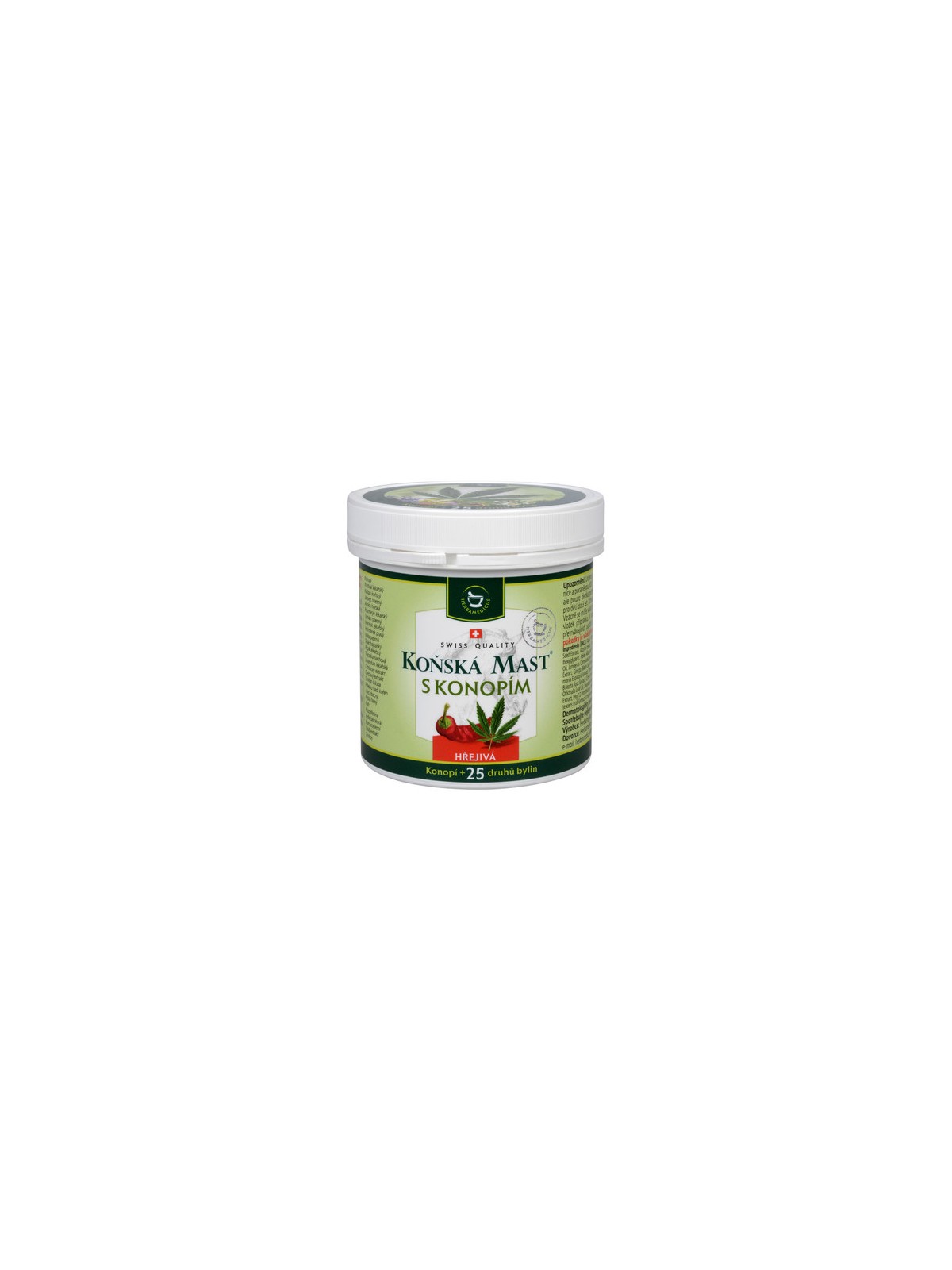 Herbamedicus Unguento Equino Riscaldante alla Cannabis 250ml Unisex
