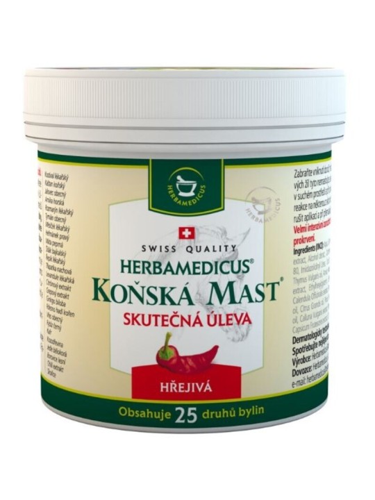 Unguento riscaldante Herbamedicus per equini 250 ml unisex