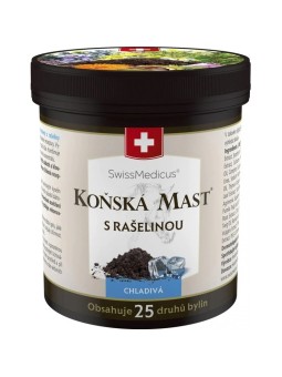 Unguento Herbamedicus Kołsk con agente rinfrescante in contenitore di plastica da 250 ml unisex